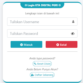 Register PGRI Kab. Luwu Timur - Persatuan Guru Republik Indonesia Cabang Kab. Luwu Timur
